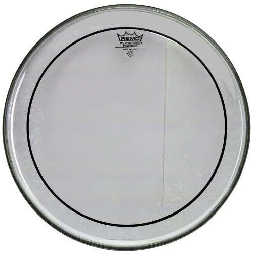 Remo Pinstripe clear 18" (Tom)