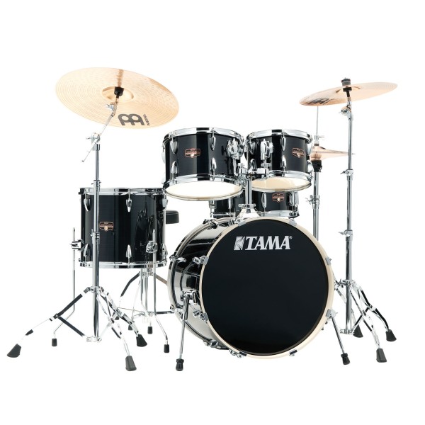 Tama Imperialstar IP50H6W-HBK Hairline Black mit 20" Bassdrum