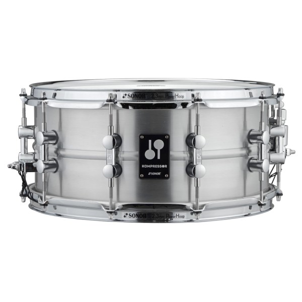 Sonor Kompressor Snare Drum 14" x 6.5" Aluminium, poliert