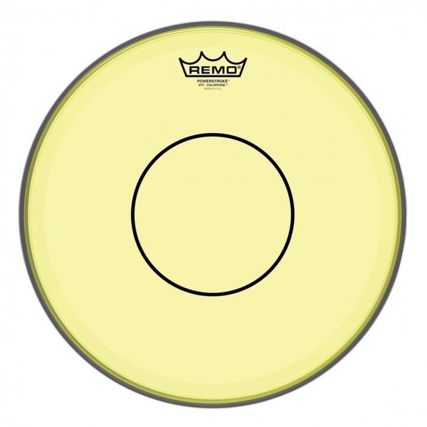 Remo Colortone Powerstroke 77 clear 14" Yellow