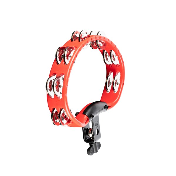 Meinl Percussion Headliner® Mountable ABS Tambourine, Red HTMT2R