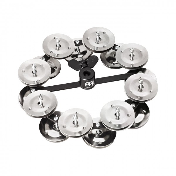 Meinl HiHat Tambourine Stahlschellen HTHH2BK