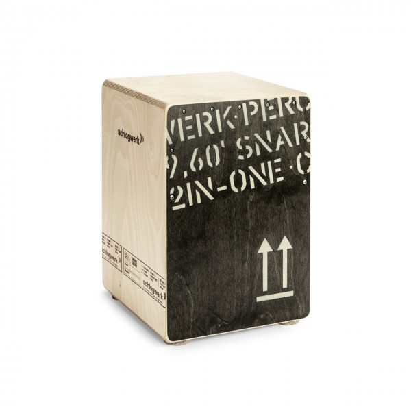 Schlagwerk Cajon CP403 BLK Snare Cajon Medium