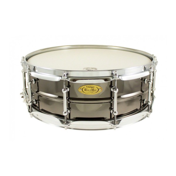 Worldmax BK-5014SH Black Dawg 14" x 5" Brass Snare Drum