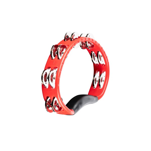 Meinl Percussion Headliner® Hand Held ABS Tambourine, Red HTMT1R