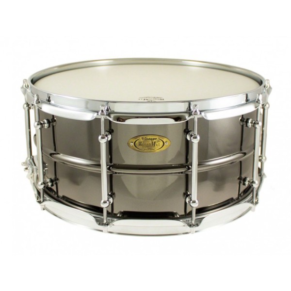 Worldmax BK-6514SH Black Dawg 14" x 6.5" Brass Snare Drum