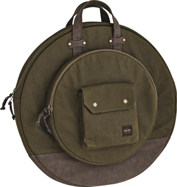 Meinl MWC22GR 22" Canvas Collection Cymbal Bag, Forrest Green