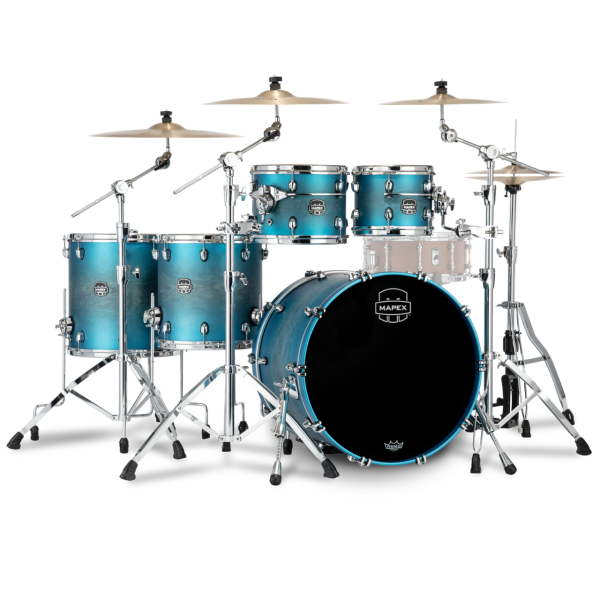 Mapex Saturn Evolution Birch Stage+ Shell Set, Exotic Azure Burst #PT