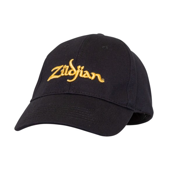Zildjian Baseball Cap, schwarz, goldenes Logo