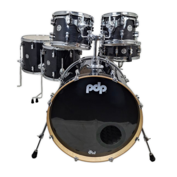 PDP Concept Maple Schlagzeug CM6 Ebony Stain, gebraucht