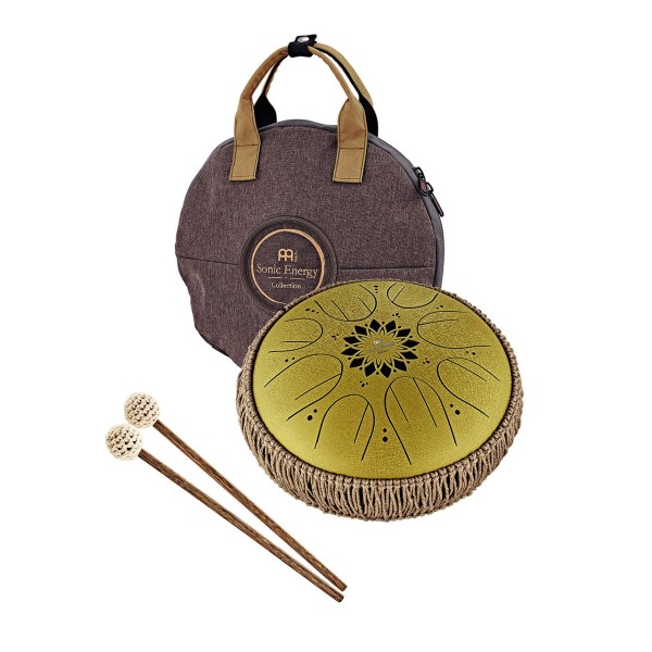 MEINL MOSTD3G Medium Octave Steel Tongue Drum 10" - Gold