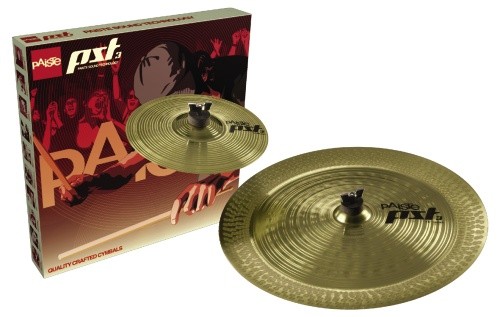 Paiste Becken PST 3 Set Effects Beckensatz 10" Splash 18" China