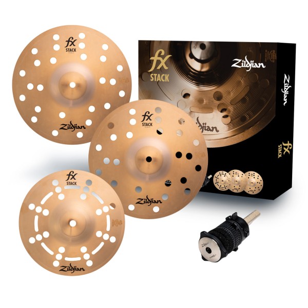 Zildjian Effect FX 10" Stack traditional mit Cymbolt