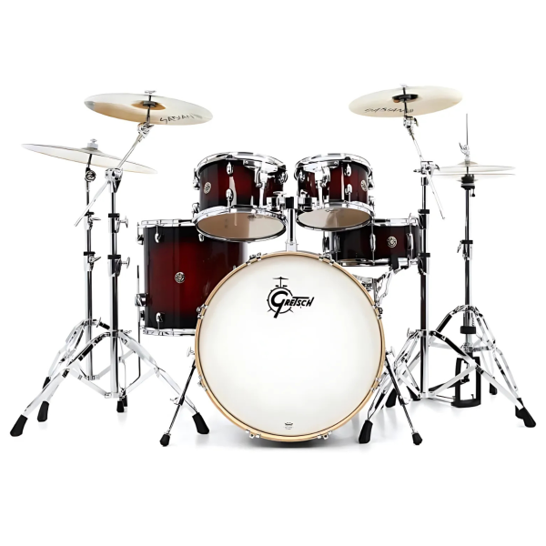 Gretsch Catalina Maple Shellset in Deep Cherry Burst