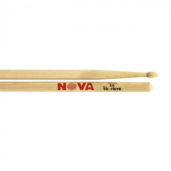 Nova by Vic Firth 5A Hickory Drumsticks