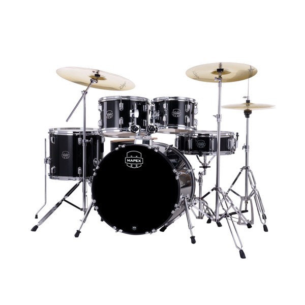Kopie von Mapex Comet Fusion Pro Pack Komplettset, Dark Black MXCM5045FTZDK