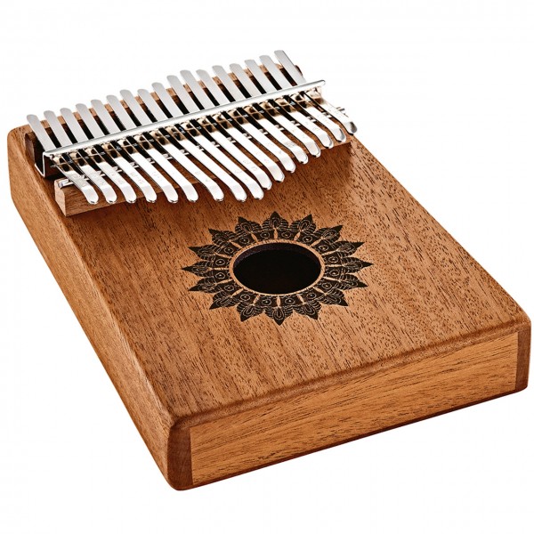 MEINL Sonic Energy Sound Hole Kalimba, 17 Töne, mahogany matte