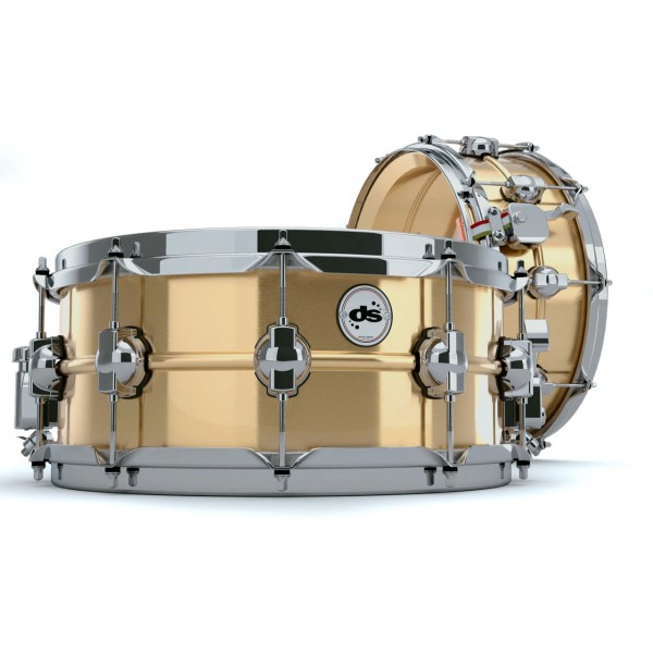 DS Drum Seamless Brass Shell Snaredrum 14" x 6"