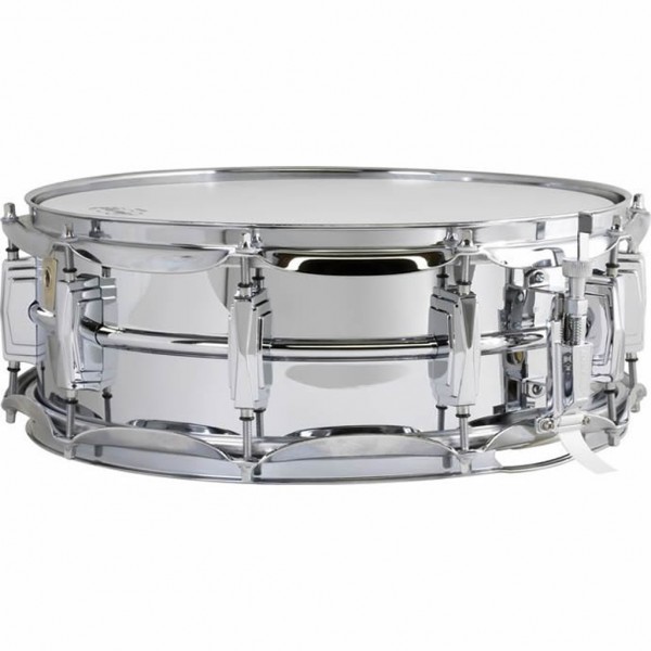 LUDWIG Snare Drum LB400B 14" x 5" Supraphonic Chrome over Brass