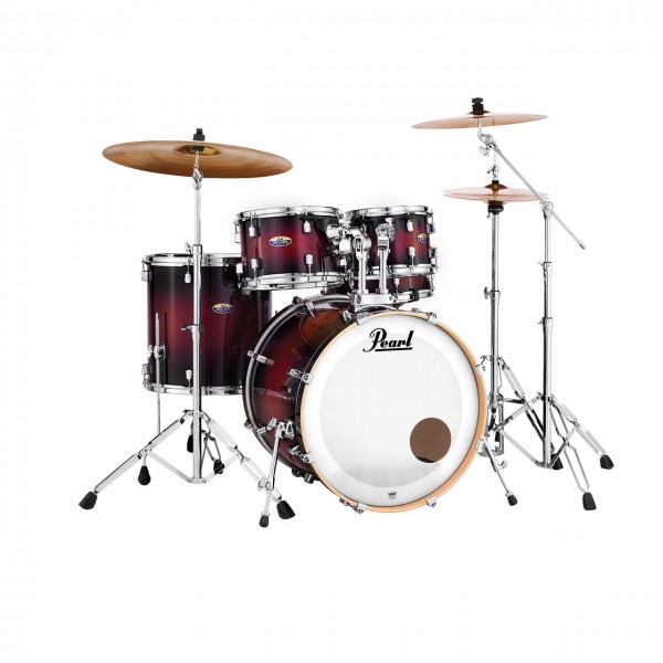 Pearl Decade Maple DMP925P/C261 Gloss Deep Red Burst