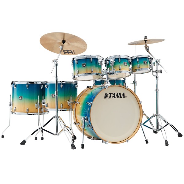 Tama Superstar Classic Exotix Shell Kit 7-teilig - Caribbean Lacebark Pine Fade CL72R-PCLP