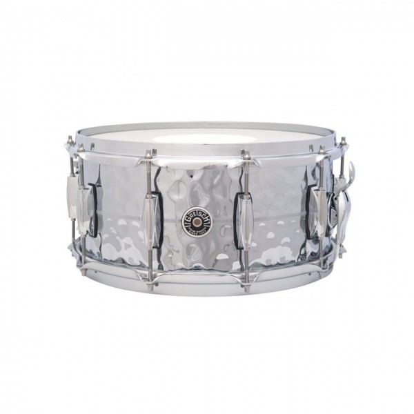 Gretsch 14" x 6,5" Brooklyn Hammered Chrome over Brass