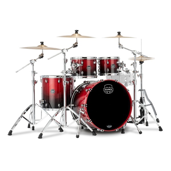 Mapex Saturn Stage Shellset Scarlet Fade MXSR529XRQ