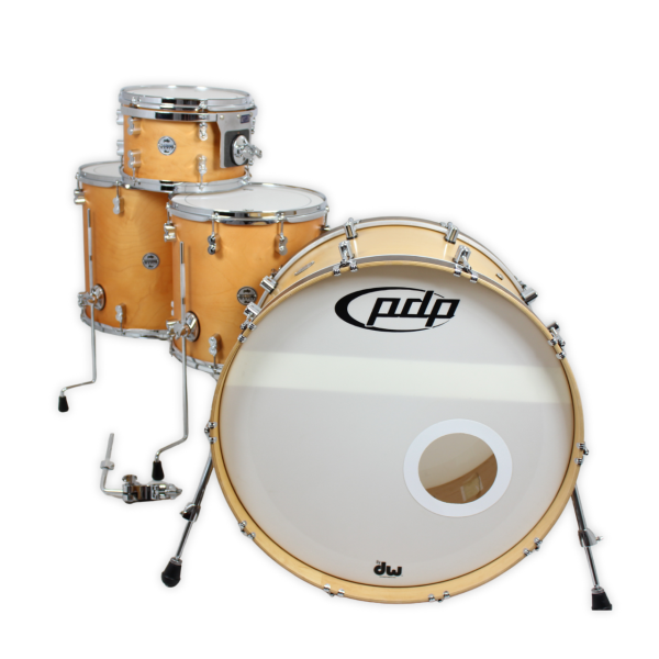 PDP Concept Maple Drumset in Satin natural Maple, gebraucht
