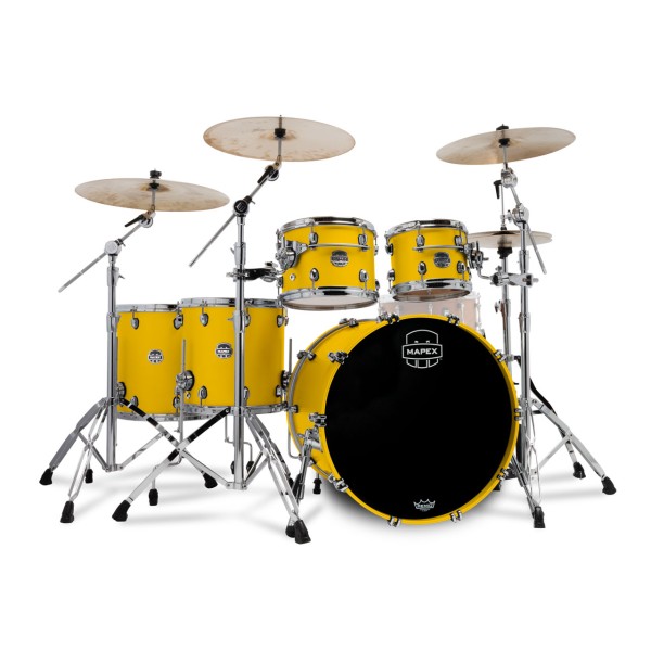 Mapex Saturn Evolution Maple Stage+ Shell Set, Tuscan Yellow