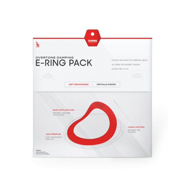 Evans ER-STANDARD E-Ring Standard Set