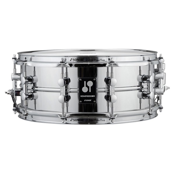 Sonor Kompressor Snare Drum 14" x 5.75" Stahl, verchromt