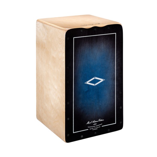 Meinl Artisan Edition Cajon, Tango Line, Blue Fade AETLBF