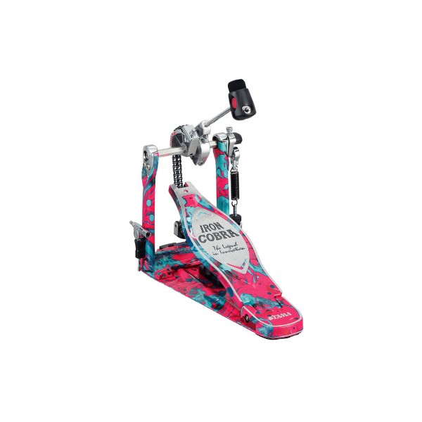 TAMA 50th Limited Iron Cobra HP900PMPR Marble Psychedelic Rainbow Power Glide Single Pedal