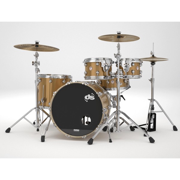 DS Drum Venom Studio Drumset Espresso Capsule Bronze Lacquer Finish