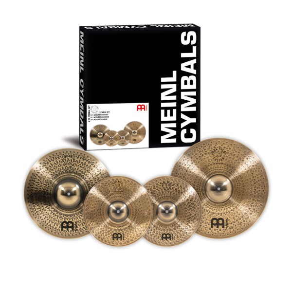 Meinl Pure Alloy 14” 18” 20” Custom Cymbal Set PAC141820