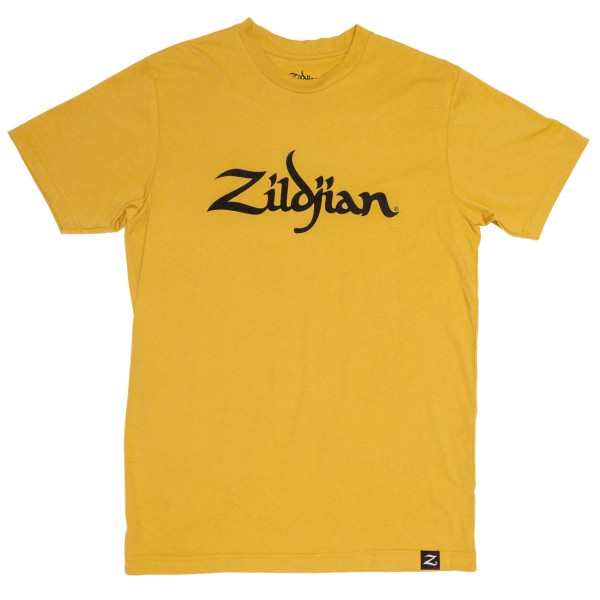 Zildjian T-Shirt, Classic Logo Tee, L, gold