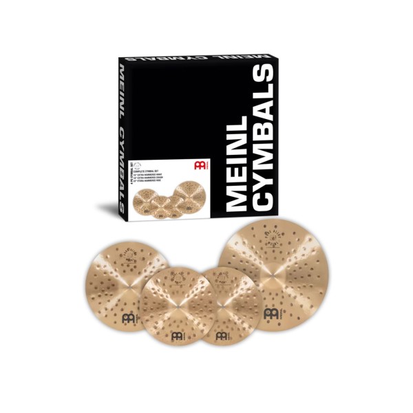 Meinl Pure Alloy Extra Hammered Cymbal Set PA-CS1