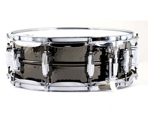 LUDWIG Snare Drum LB416K 5x14" Black Beauty, Hammered Shell, Imperial Lugs