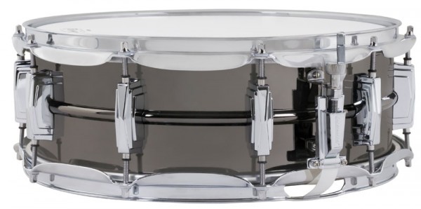 LUDWIG Snare Drum LB416 5x14" Black Beauty, Smooth Shell, Imperial Lugs