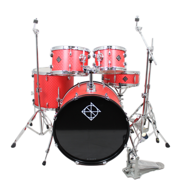 Dixon SOAR Drumset inkl Hardware in Kaleidoscope Red
