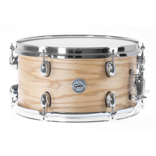  Gretsch Full Range Snare 13" x 7" Ash Satin Natural