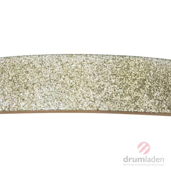 Pearl Maple Bassdrum Spannreifen 22" Silver Sparkle