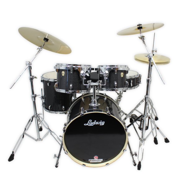 Ludwig Evolution Set Moon Dust ST inkl. Meinl HCS Beckensatz