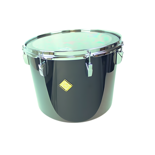 Dixon Marching Concert Tom 16" schwarz PDCP-1216DX