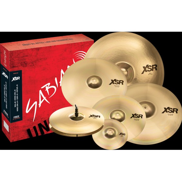 Sabian XSR Super Set + 10" & 18"