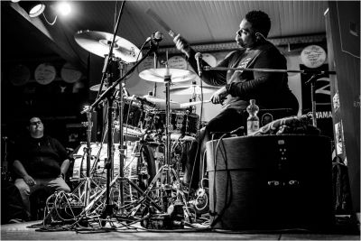 Drum Clinic mit Aaron Spears 31.10.2019 – Bild 29 von 54