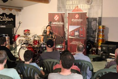 Drum Clinic mit Armin Rühl 25.04.2019 – Bild 3 von 17