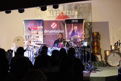 Drum Clinic mit Eric Moore 17.09.2019 – Bild 22 von 46