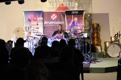 Drum Clinic mit Eric Moore 17.09.2019 – Bild 23 von 46