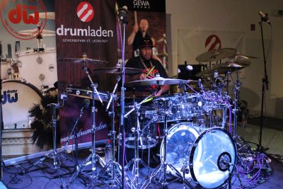Drum Clinic mit Eric Moore 17.09.2019 – Bild 40 von 46